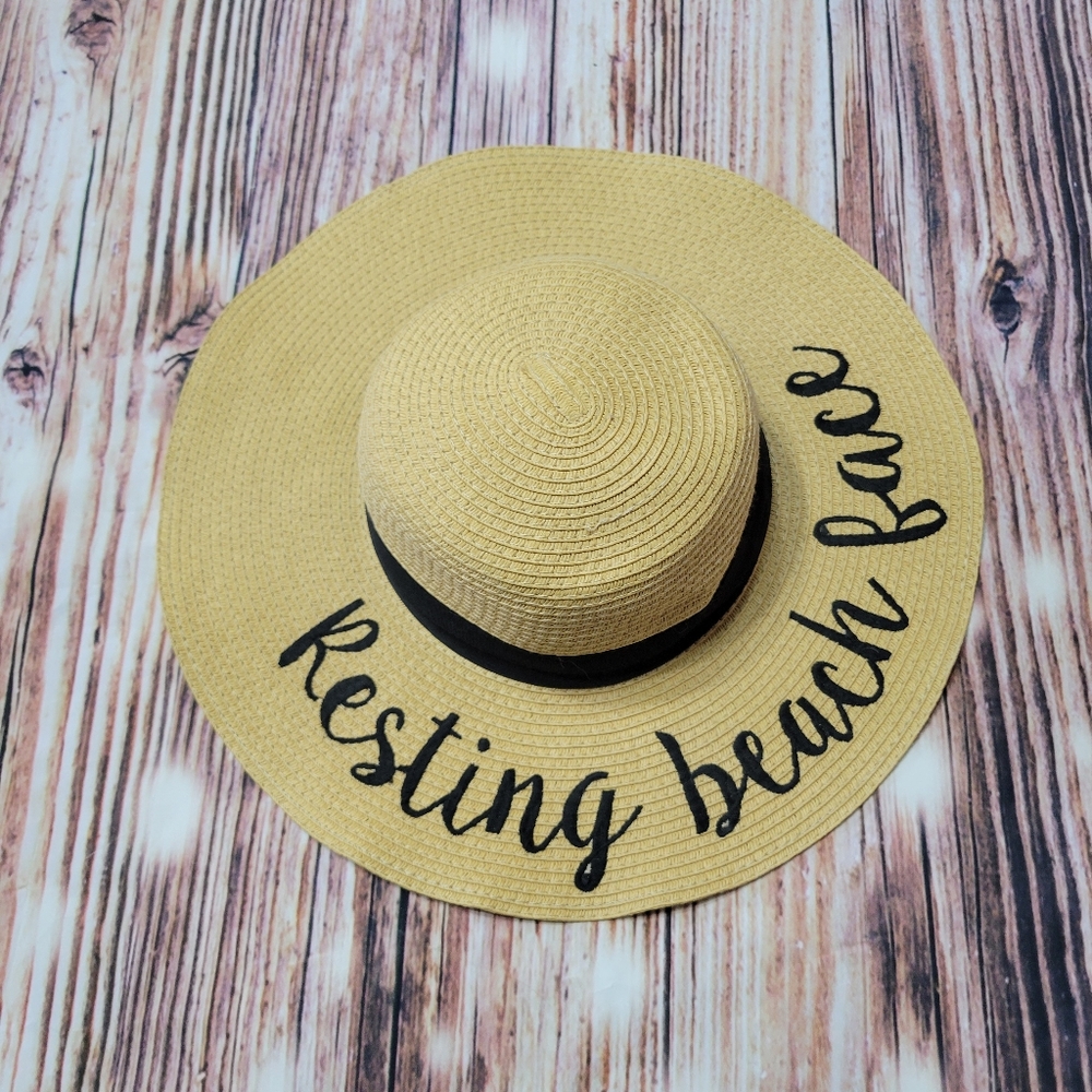 RBF Woven Beach Hat